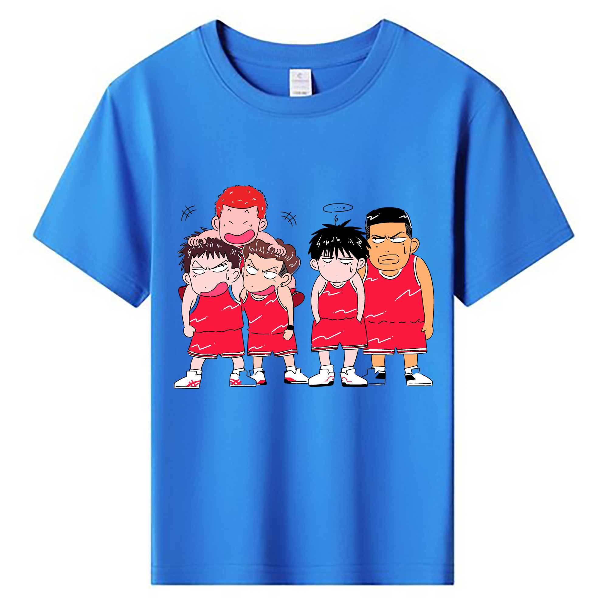 （画像用） SLAM DUNK／スラムダンク 綿100％キッズTシャツ（フロントプリント）